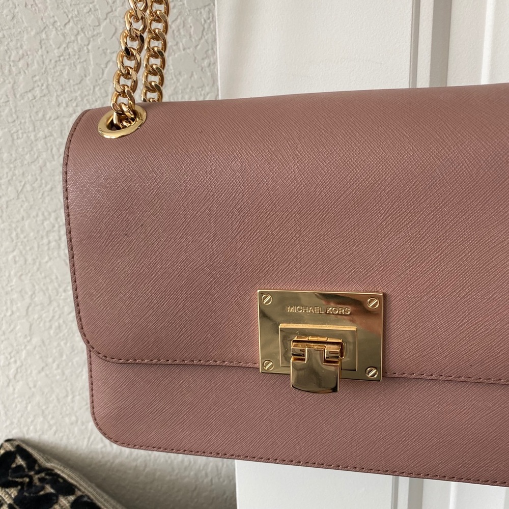 Michael Kors Tina Purse - Dusty Rose 🌹 - Picture 3 of 9